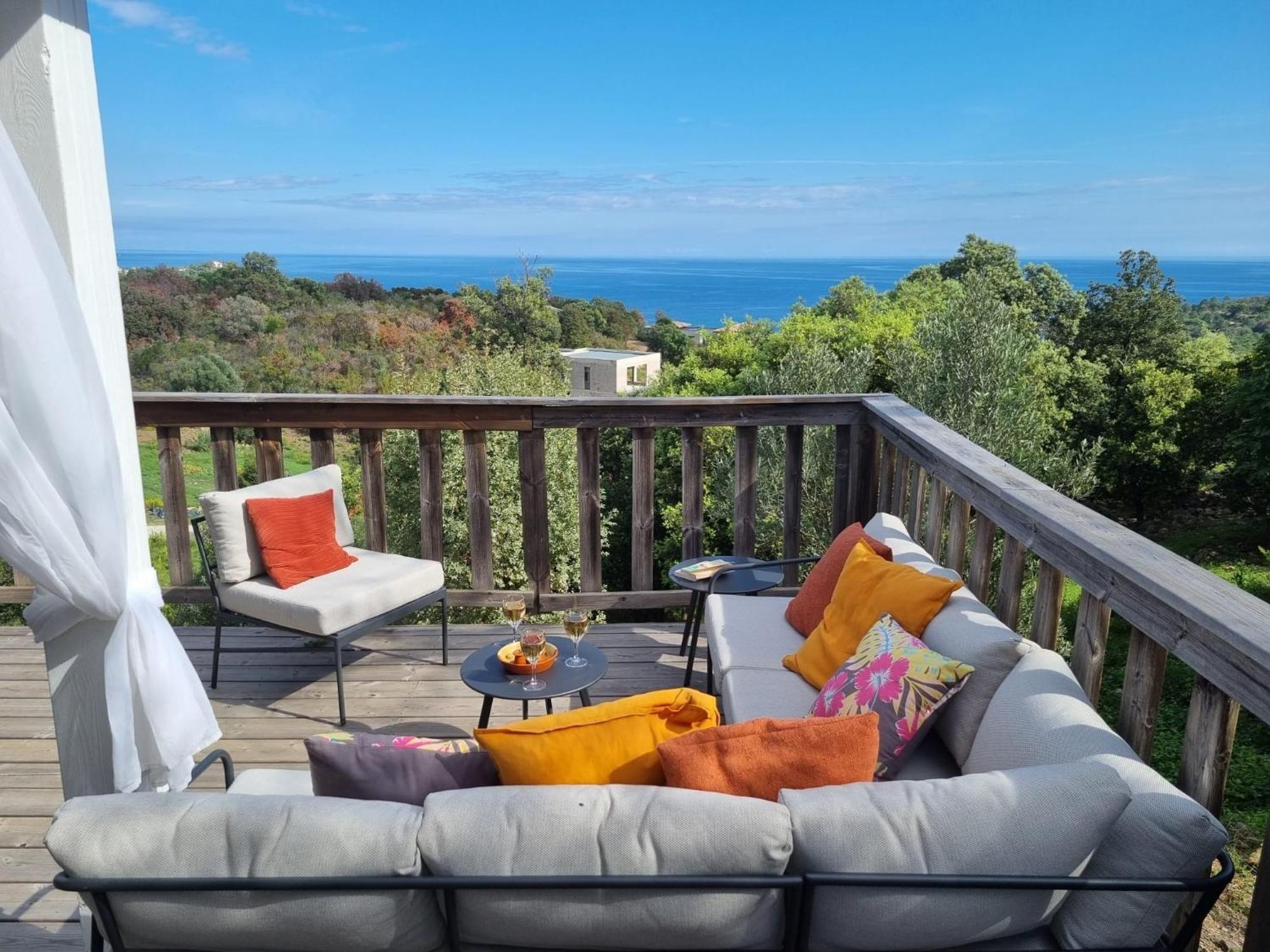 Villa Vista Mare Favone Conca Kültér fotó